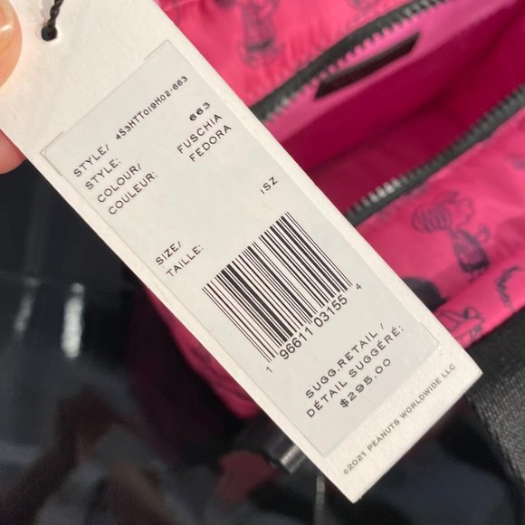 Last 3 ‼️ Marc Jacobs×Peanuts  Mini Nylon Tote small - Picture 6 of 7